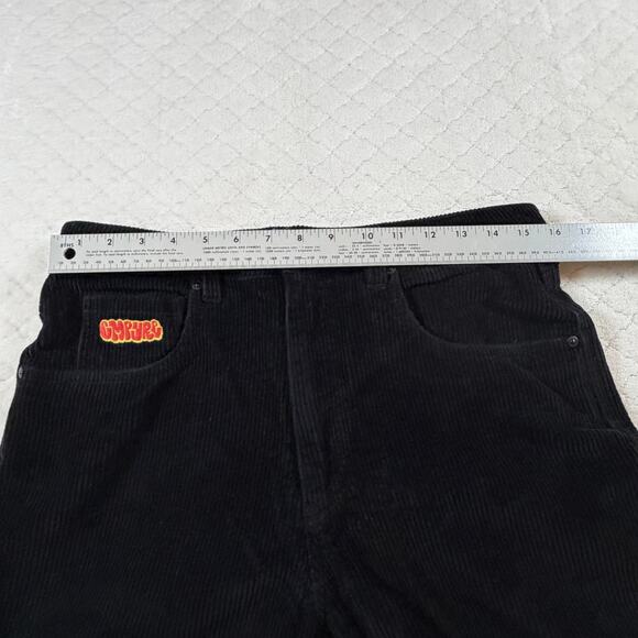 Empyre Loose Fit Black Corduroy Skate Pants size 32 - excellent condition - Picture 5 of 9